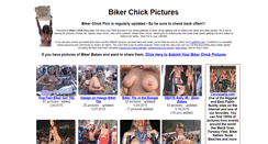 Desktop Screenshot of biker-chick-pics.biker-sites.com